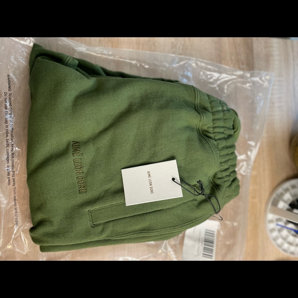 Aime Leon Dore Chive Uniform Sweatpants (Large)